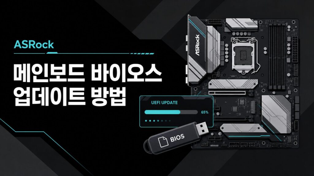 ASRock 메인보드 BIOS 업데이트 방법